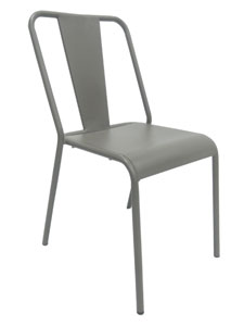 Silla de metal Beige PMT101V