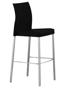 stools plasticos Vivanti negro